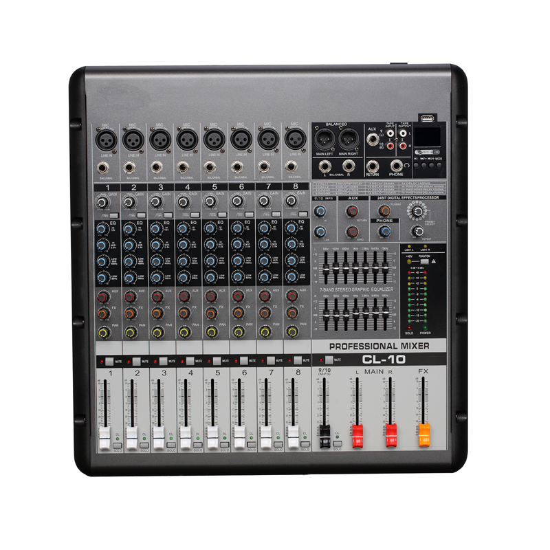 Professional Power Mixing Console Power Mixer